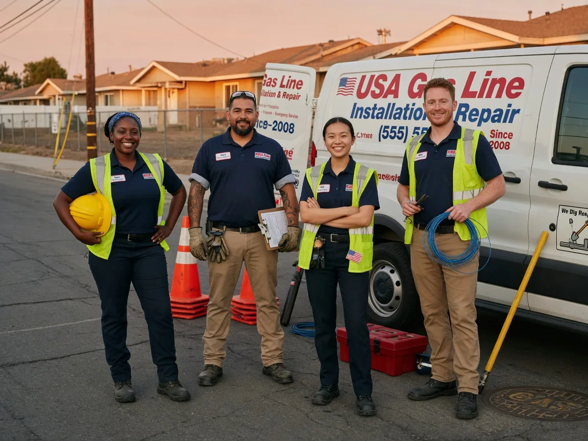 Gas Line Installation company in Alexis, IL
